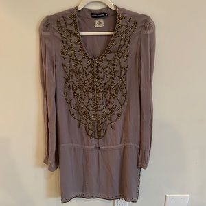 Antilles Batik Tunik Top or Mini Dress, size Medium